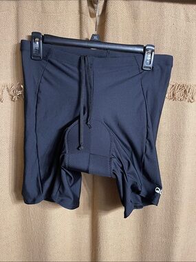 Men's Black Athletic Cycling Shorts with Chamois